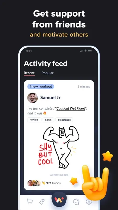 SuperPower: Daily Exercise App Screenshots