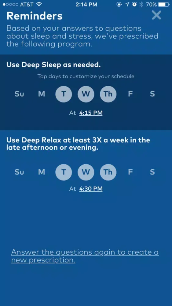 Thync Relax Pro Screenshots