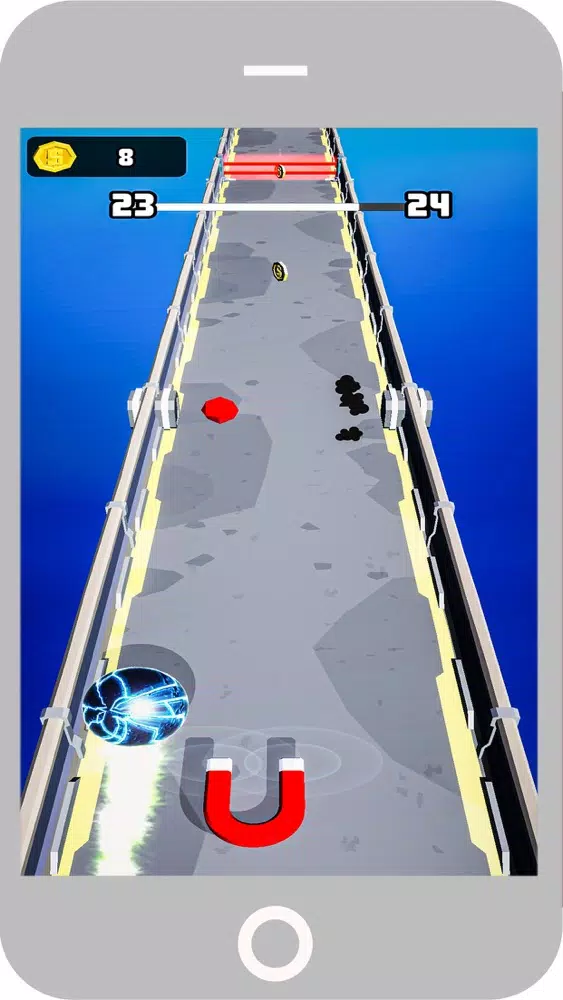 Magnet Run: Magnetic Push Away स्क्रीनशॉट