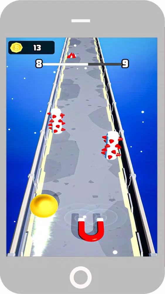 Magnet Run: Magnetic Push Away स्क्रीनशॉट