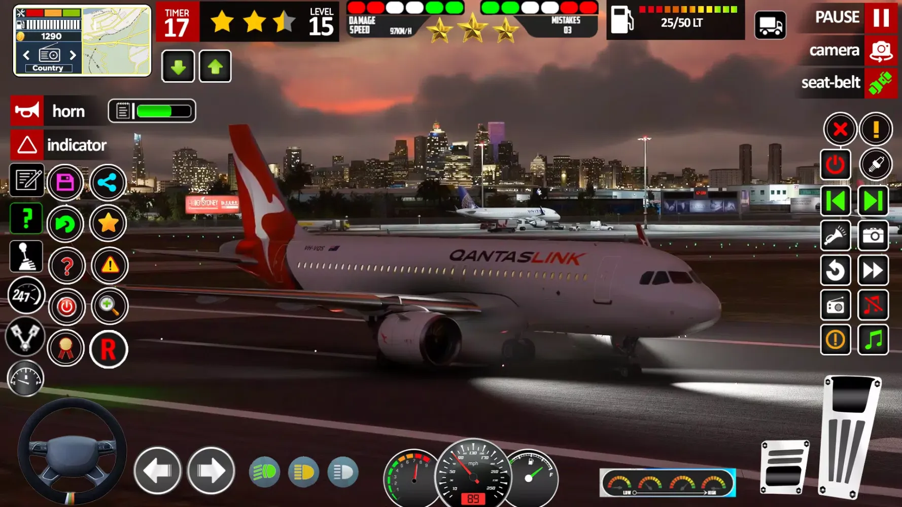 Ảnh chụp màn hình của Flight Plane Driving Games