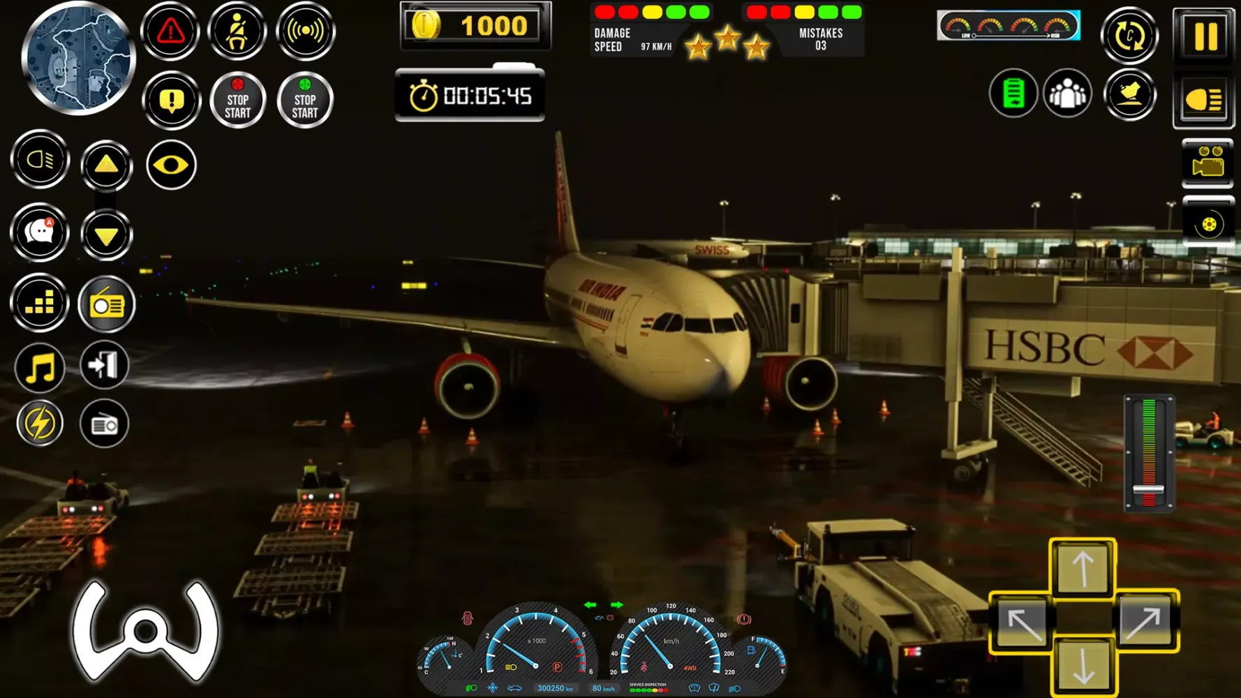 Ảnh chụp màn hình của Flight Plane Driving Games