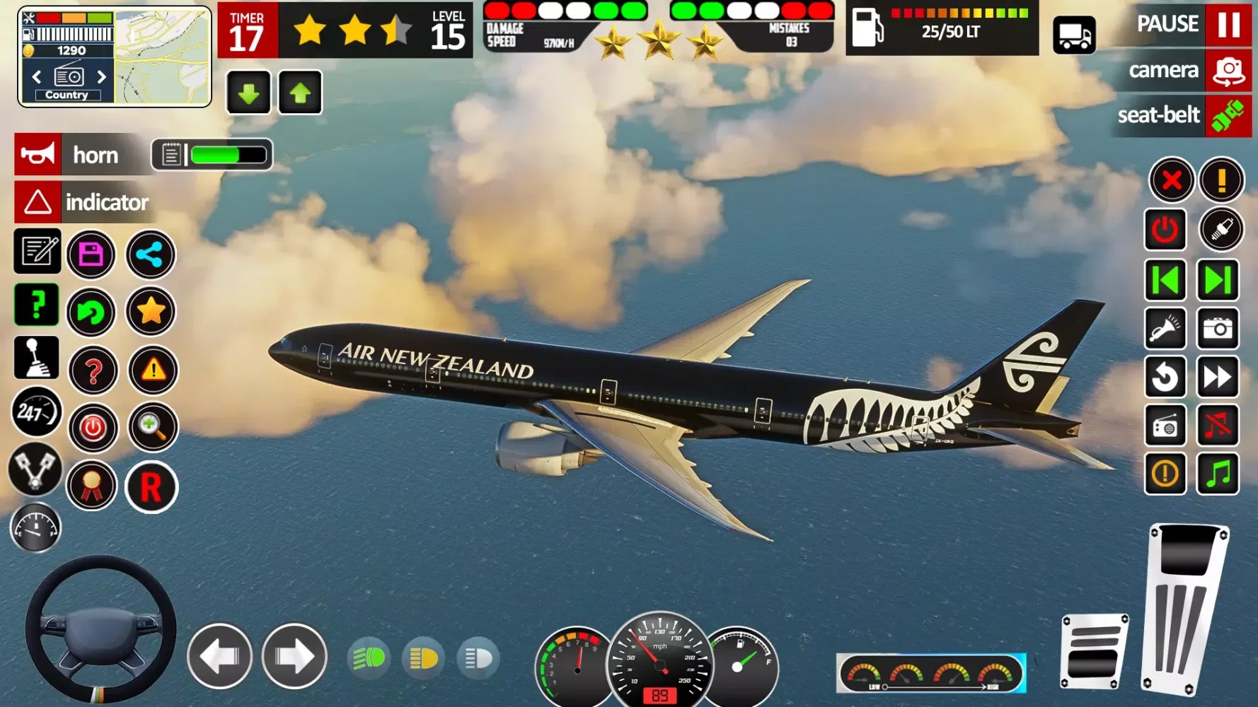 Ảnh chụp màn hình của Flight Plane Driving Games