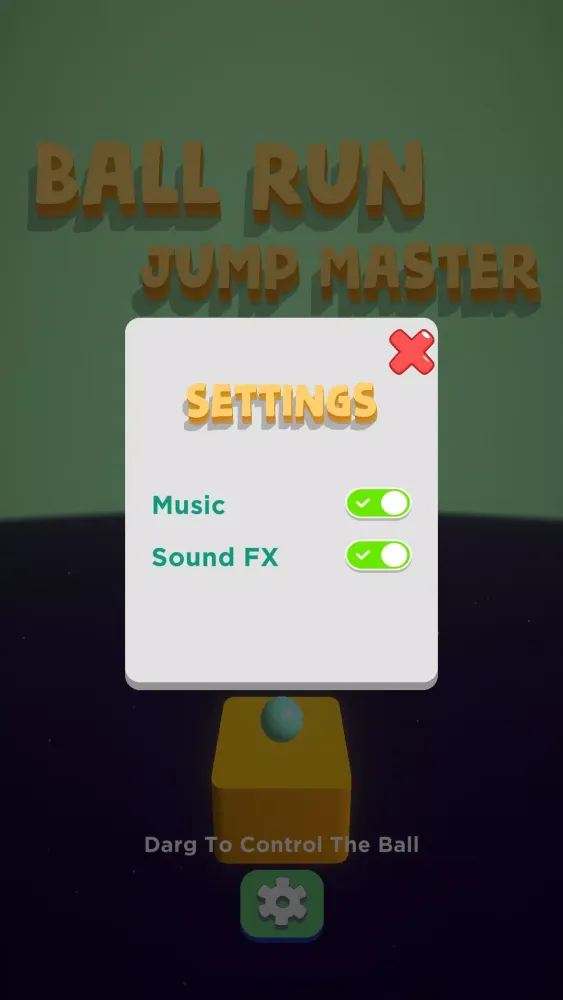 Ảnh chụp màn hình của Ball Run - Jump Master