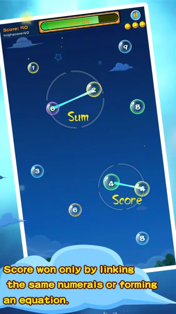 Tangkapan layar Bubble Link