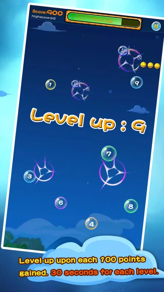 Tangkapan layar Bubble Link