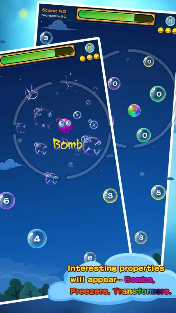 Tangkapan layar Bubble Link