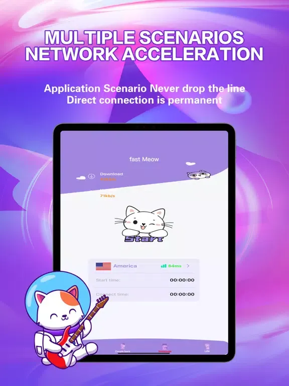 تصاویر Fast Meow Accelerator iPad 