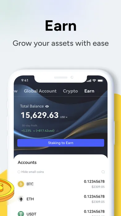 Klickl 4U - Web 3.0 Banking Screenshots