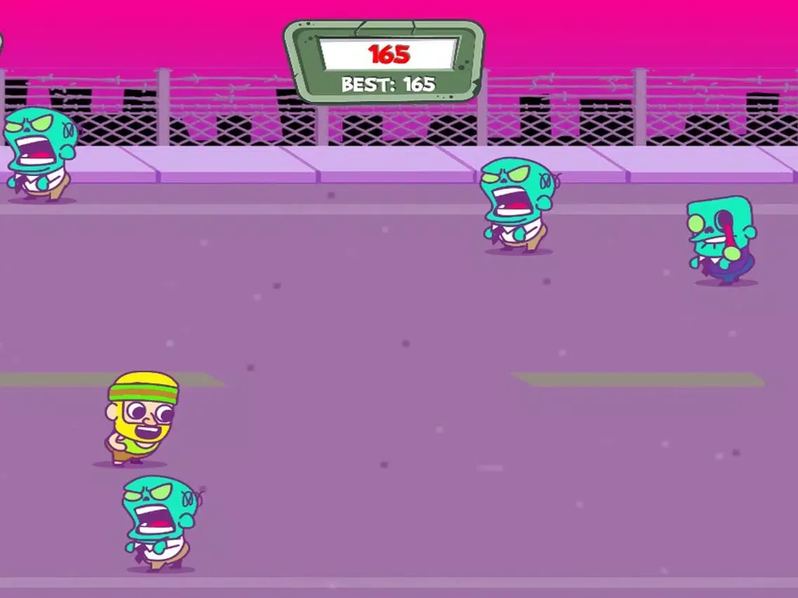 Скриншоты Zombie Run. iPad 