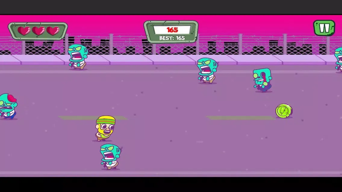 Скриншоты Zombie Run.