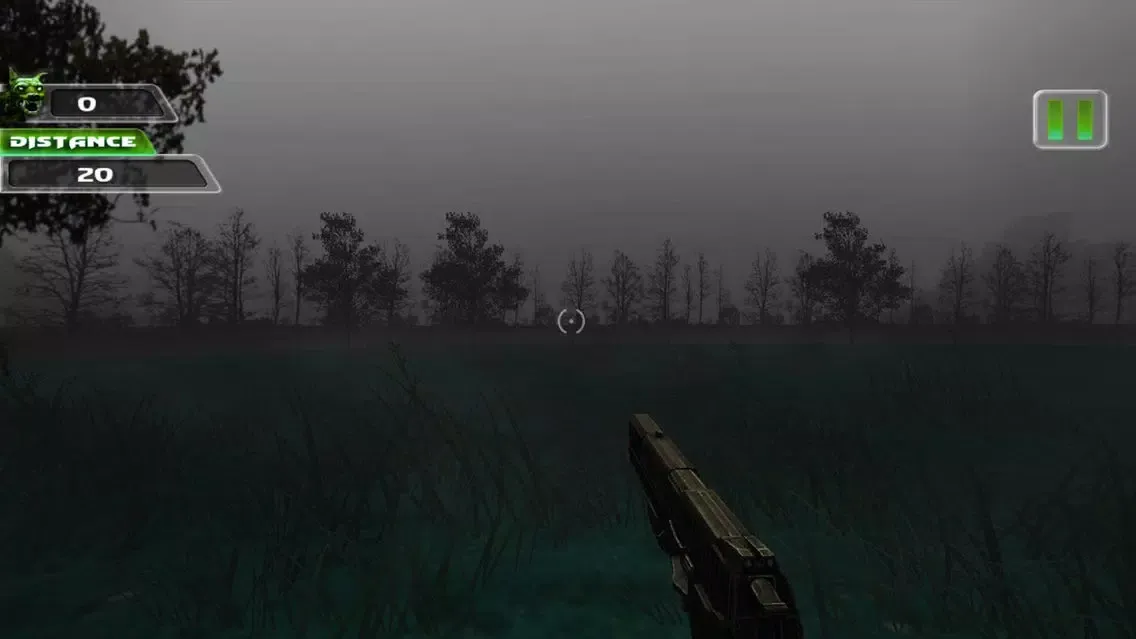 Tangkapan skrin Zombie shooting game