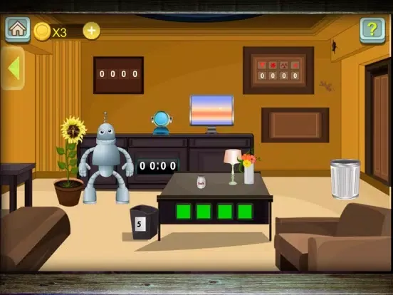 escape room:escapist the robot lab free game iPad  Screenshots