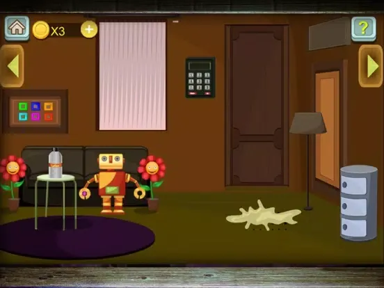 escape room:escapist the robot lab free game iPad  Screenshots