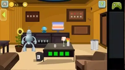 escape room:escapist the robot lab free game Screenshots