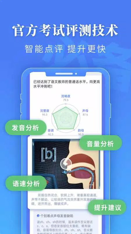 普通话水平测试的應用截圖5