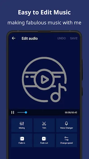 Capturas de pantalla de Music Audio Editor, MP3 Cutter