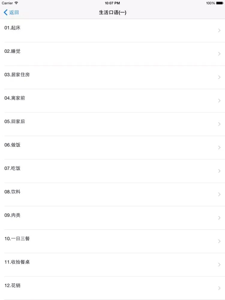 تصاویر 生活英语口-初级美式英语 iPad 