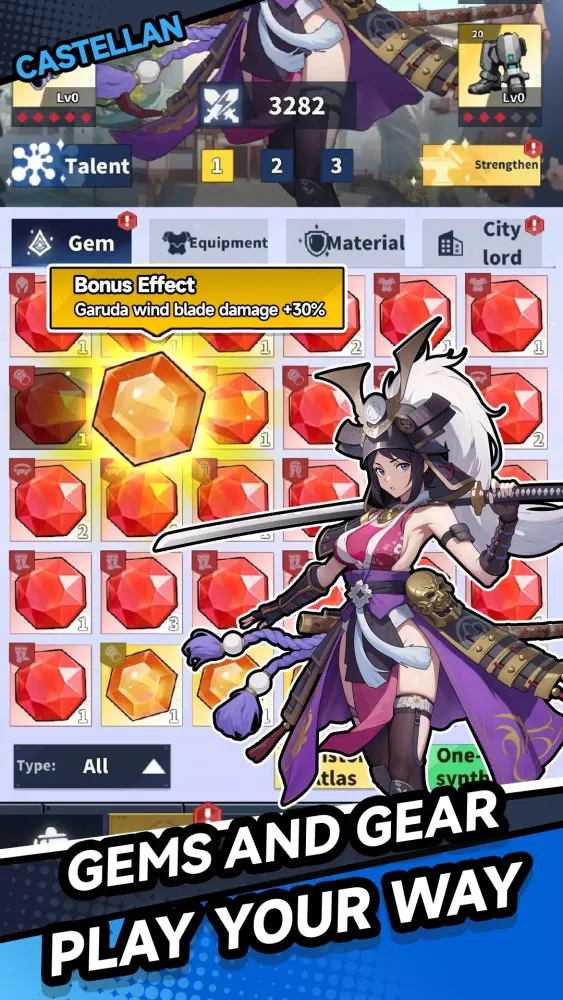 Tales of Brave-doomsday battle Screenshots