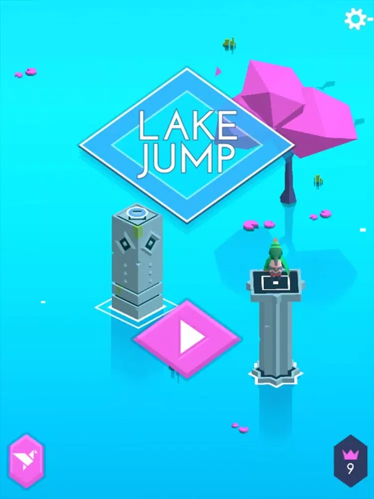 跳一跳-休闲闯关游戏 iPad  Screenshots