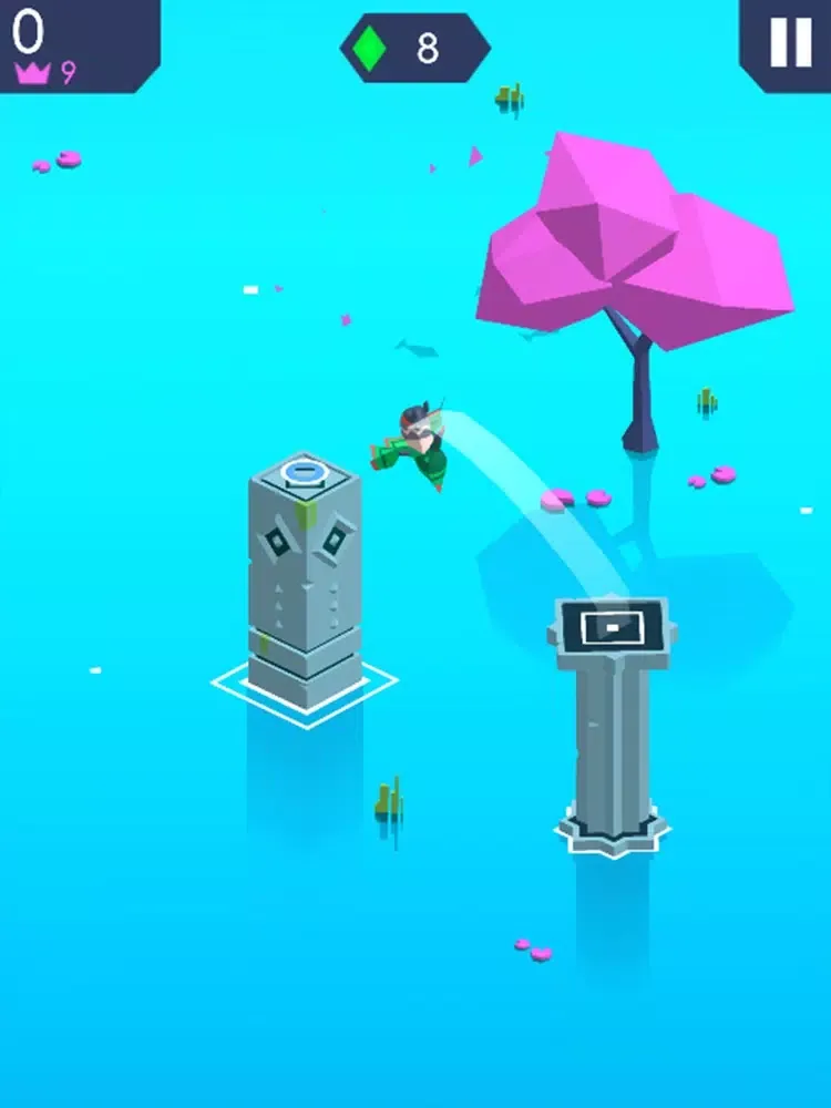 跳一跳-休闲闯关游戏 iPad  Screenshots