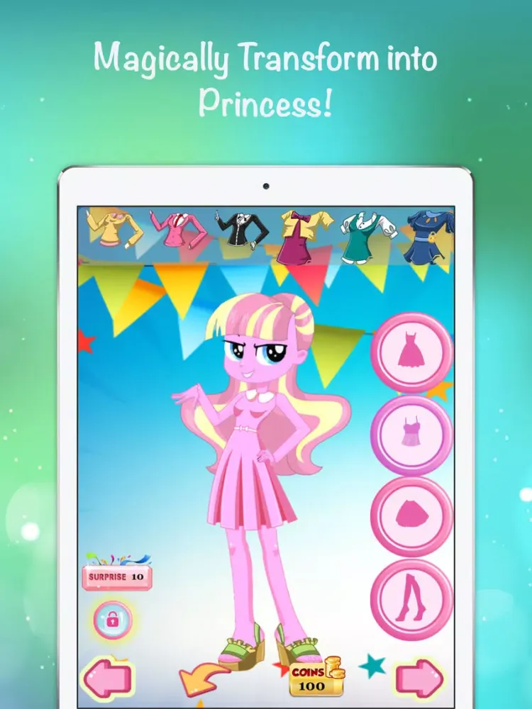 Tangkapan layar College Girl Dress-Up : Prom Summer Fashion Style iPad 