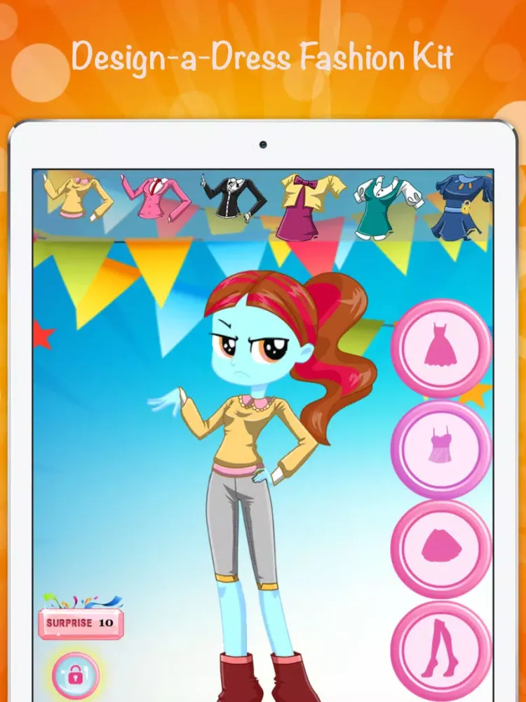 Tangkapan layar College Girl Dress-Up : Prom Summer Fashion Style iPad 