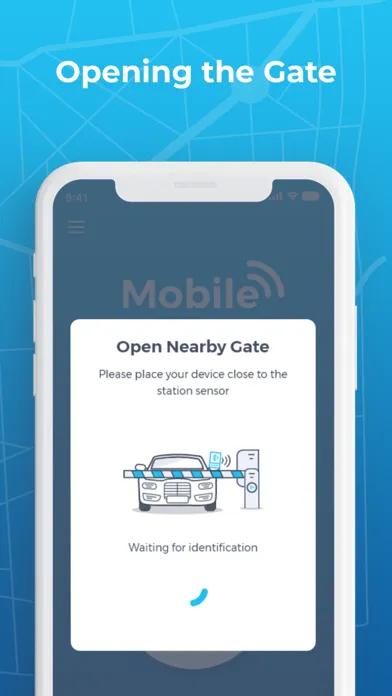 Tangkapan layar TIBA Mobile Access