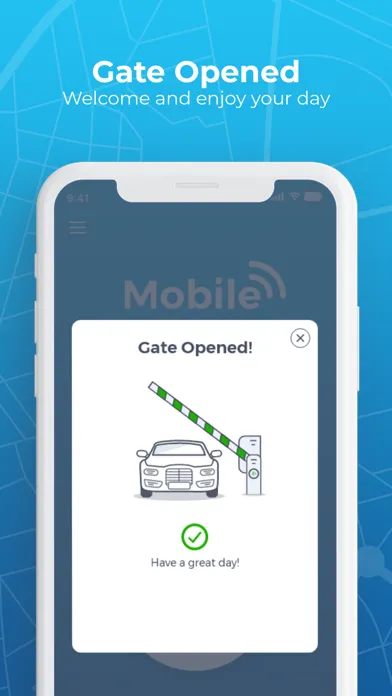 Tangkapan layar TIBA Mobile Access