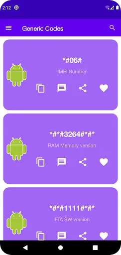 Secret Codes For Android應用截圖