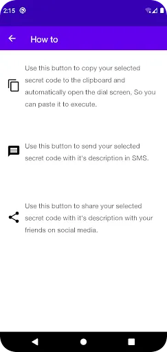 Secret Codes For Android應用截圖