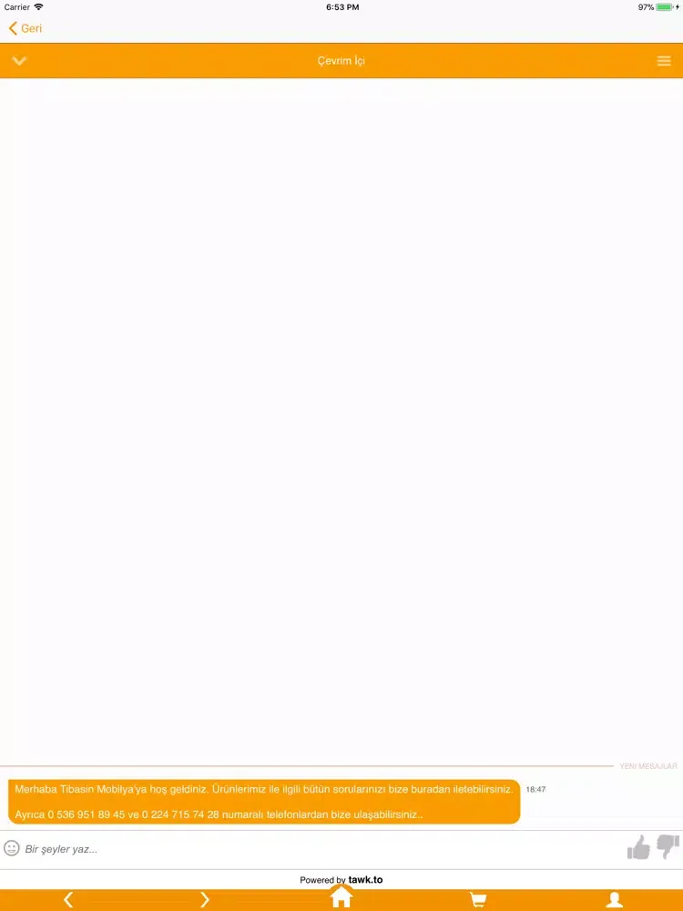 Tibasin Mobilya iPad  スクリーンショット