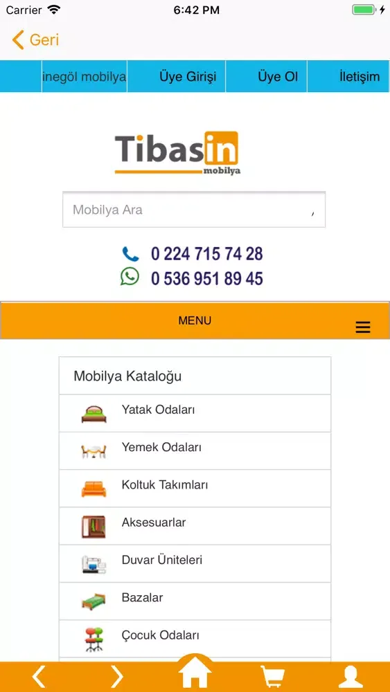 Tibasin Mobilya スクリーンショット