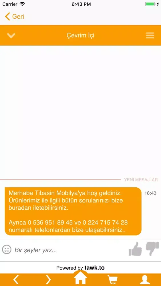 Tibasin Mobilya スクリーンショット