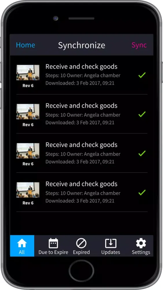 TIBCO Nimbus Storyboard Player Screenshots