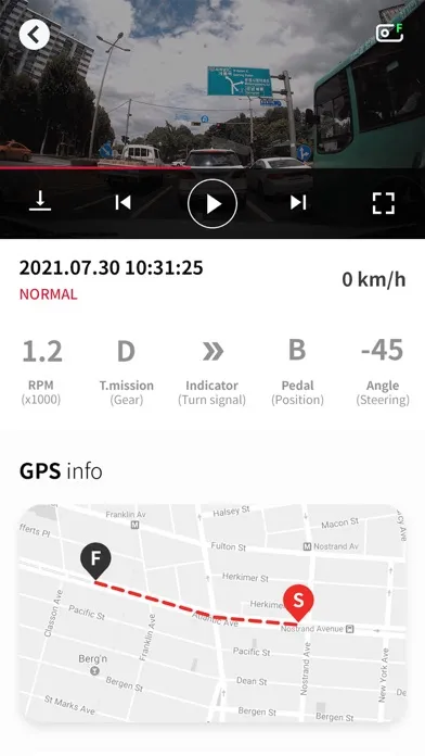 Captures d'écran de IROAD