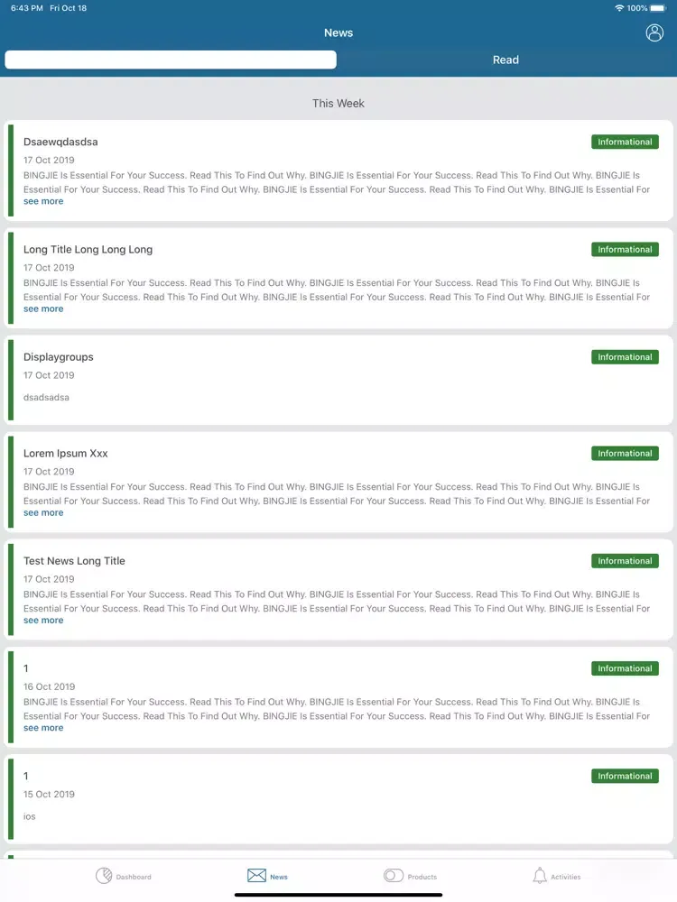 تصاویر Mobius Rating iPad 