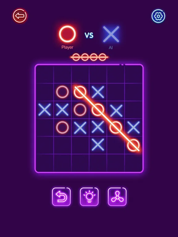 Tic Tac Toe - 2 Player Game iPad  স্ক্রিনশট