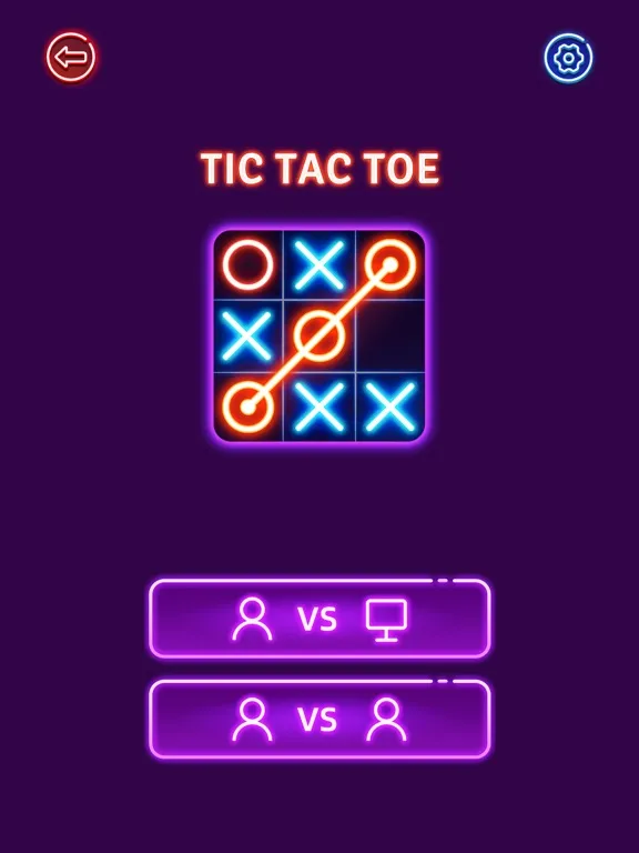 Tic Tac Toe - 2 Player Game iPad  স্ক্রিনশট
