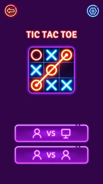 Tic Tac Toe - 2 Player Game স্ক্রিনশট
