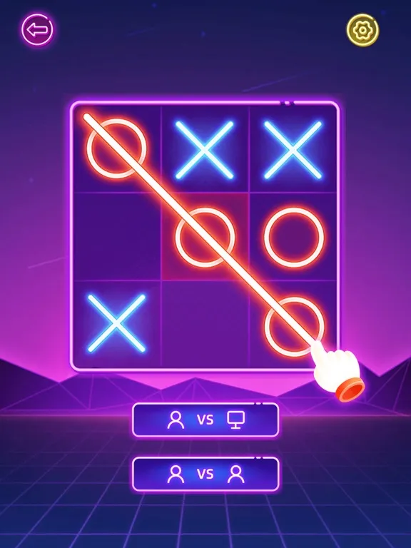 Tic Tac Toe - 2 Player Games iPad  سکرین شاٹس