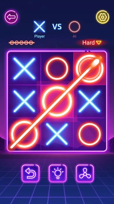 Tic Tac Toe - 2 Player Games سکرین شاٹس
