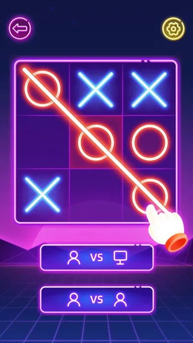 Tic Tac Toe - 2 Player Games سکرین شاٹس
