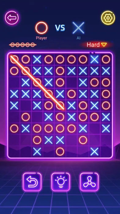 Tic Tac Toe - 2 Player Games سکرین شاٹس