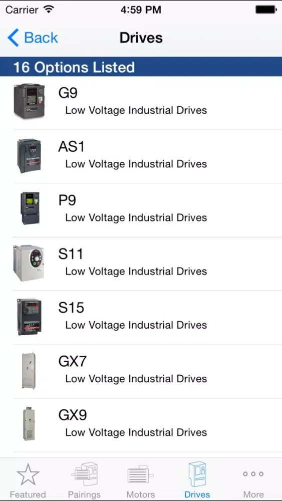 Motor Drive Matrix应用截图