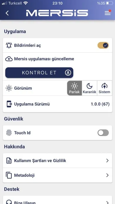 Скриншоты Mersis