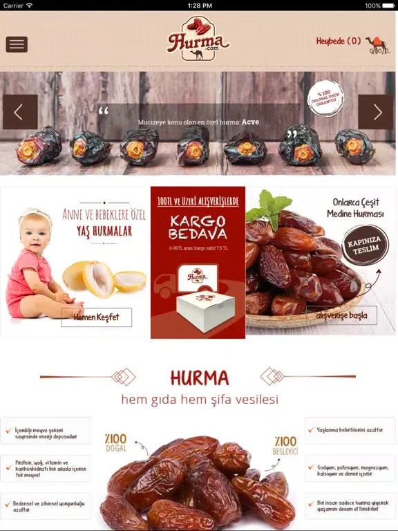 Hurma.com iPad  スクリーンショット