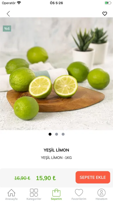 Yeşil Limon سکرین شاٹس