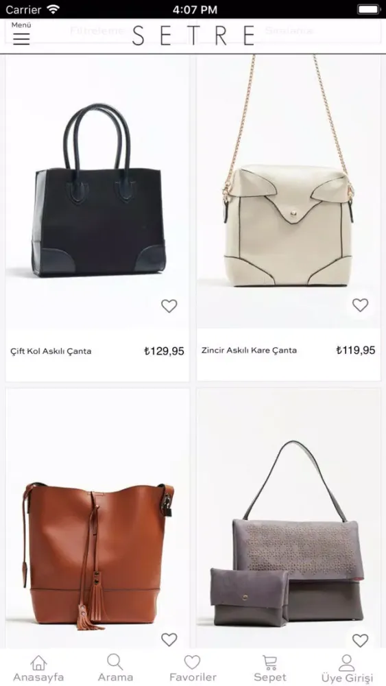Setre.com Screenshots