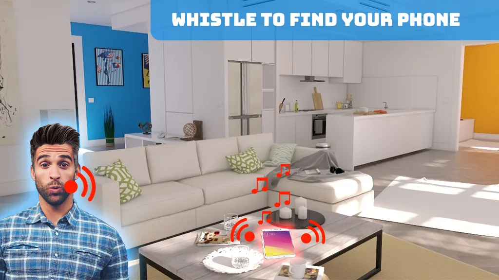 Capturas de pantalla de Whistle Phone Finder